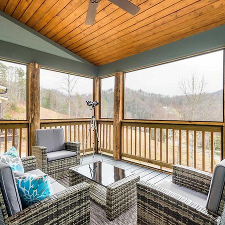 Cullowhee Home With Game Room, Wraparound Decks Exterior foto